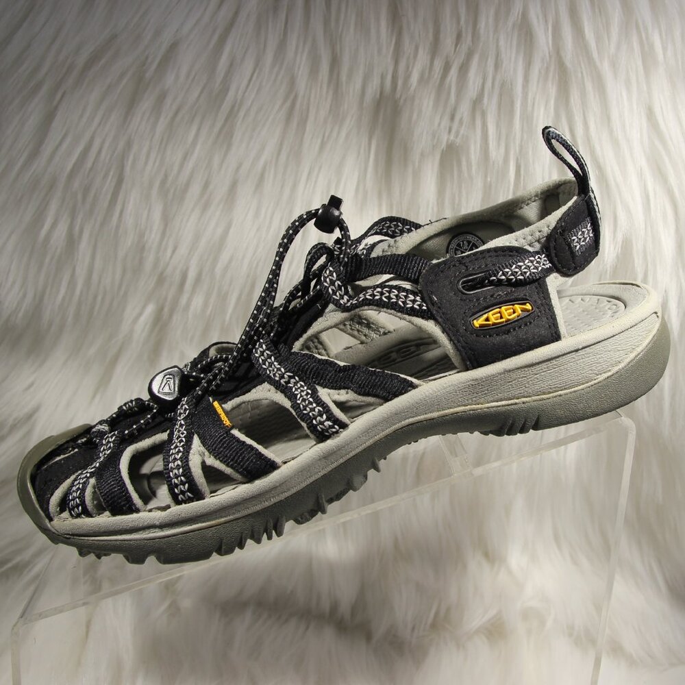 KEEN Women’s Waterproof Sandals Black Gray Size 7.5 Closed Toe Shoes 1008448 - Picture 3 of 14